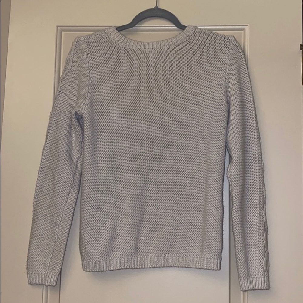 H&M Neutral Knit Sweater Small - Picture 4 of 4